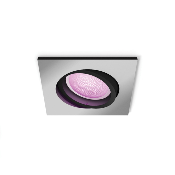Philips 5055148P7 Hue Centura inbouwspot Hue White and Color Ambiance Aluminium (Verpakking 2022)