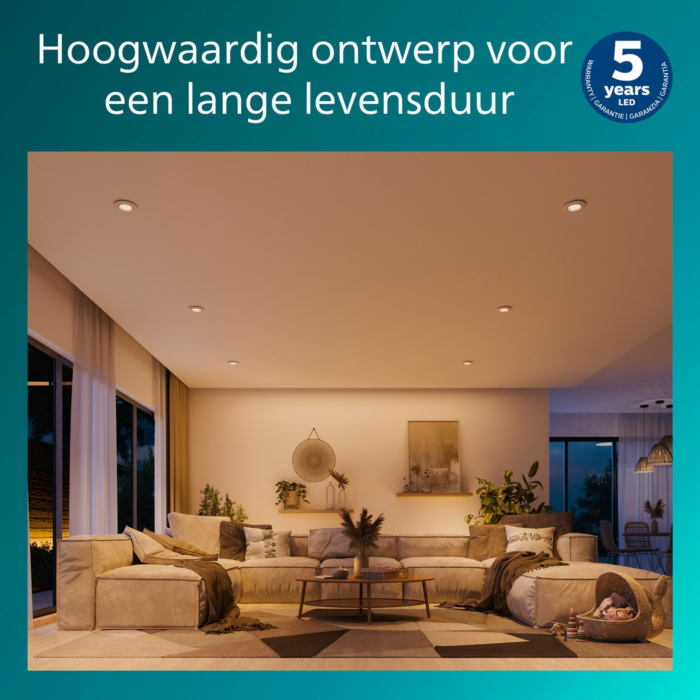 Philips Peridot Inbouwspot Richtbare spot GU10 Wit