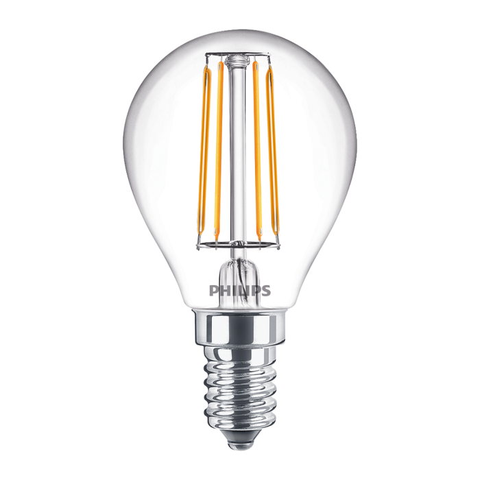 Philips 929001890467 LED Classic P45 Kogel ND 4,3-40W E14 Warm wit Multipack 2 stuks 