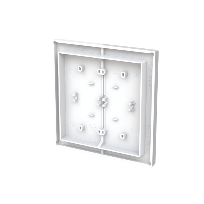Busch Jaeger 6736 FoH-44G Bedieningswip 2-voudig voor serie Busch-art linear Studiowit