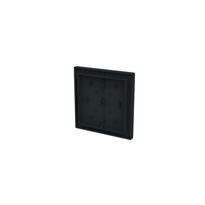 Busch Jaeger 6736 FoH-45M Bedieningswip 2-voudig voor serie Busch-art linear Zwart mat