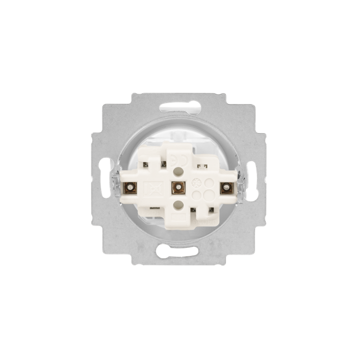 Busch Jaeger 2300 UC-914-500 Busch-balance Wandcontactdoos zonder randaarde Alpinwit