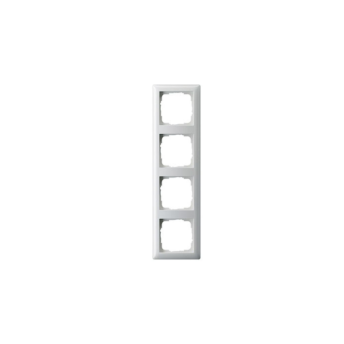 Gira 021403 Afdekraam Standaard 55 4-voudig Zuiver wit glanzend