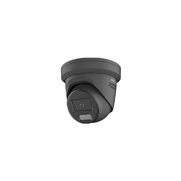 Hikvision DS-2CD2347G2H-LISU/SLBL 4MP ColorVu Smart Turret Camera 2.8mm Zwart (met microfoon en licht)