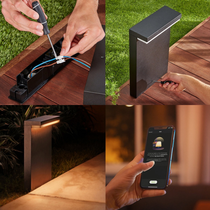 Philips 915005841601 Hue Outdoor Nyro Sokkel