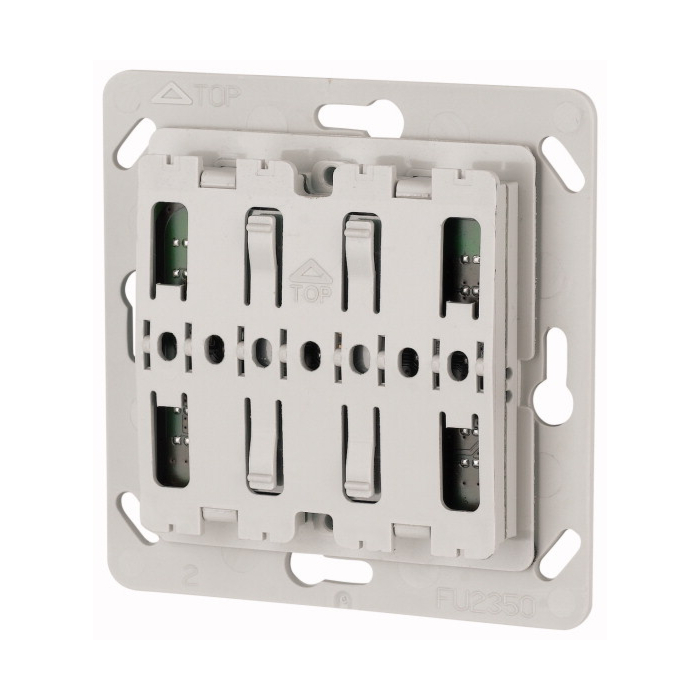 125969 Eaton xComfort Pulsdrukker 1-voudig universeel 55 mm systeem zonder ledsignalering
