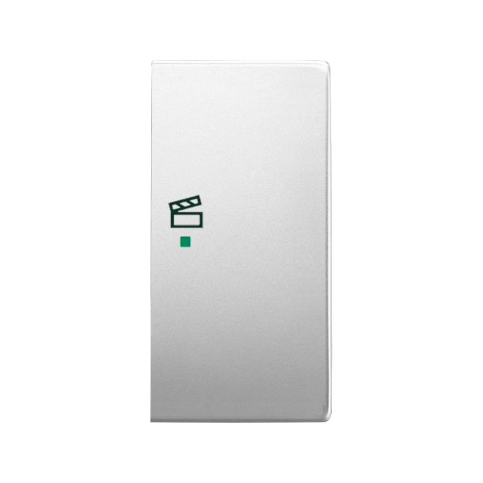 Busch Jaeger 6220-0-0425 Bedieningswip 2-voudig rechts, Met symbool "Scène" Pure Stainless steel