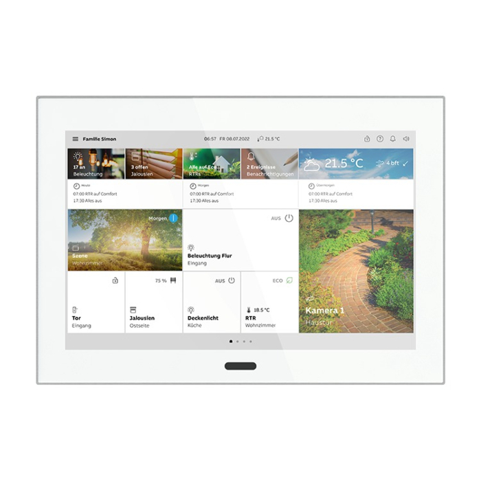 Busch Jaeger ST/U10.1.11-811 Busch-SmartTouch 10" Wit/Edelstaal