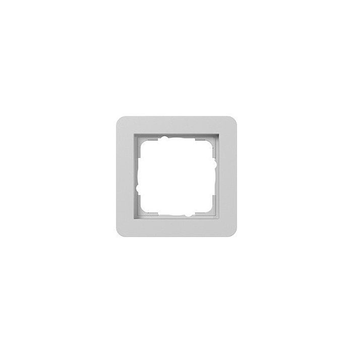 Gira 0211154 E1 Afdekraam 1-voudig Grijs mat