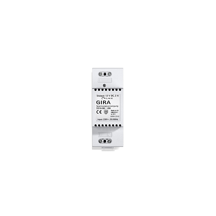 Gira 531900 Voedingseenheid 12 V DC / 2 A DIN-rail