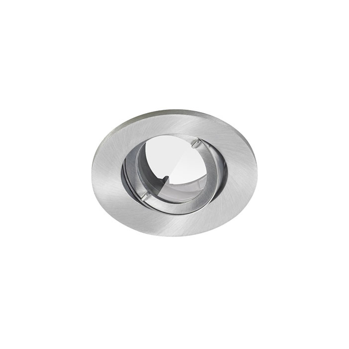Lumiance 3084061 Inset trend 75 swing IP44 Geborsteld aluminium (GU10)