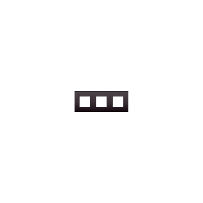Niko 124-00060 tweevoudige toets voor het Hue systeem Dark Brown