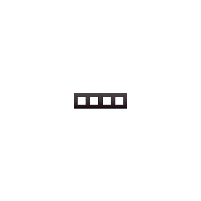Niko 124-00060 tweevoudige toets voor het Hue systeem Dark Brown