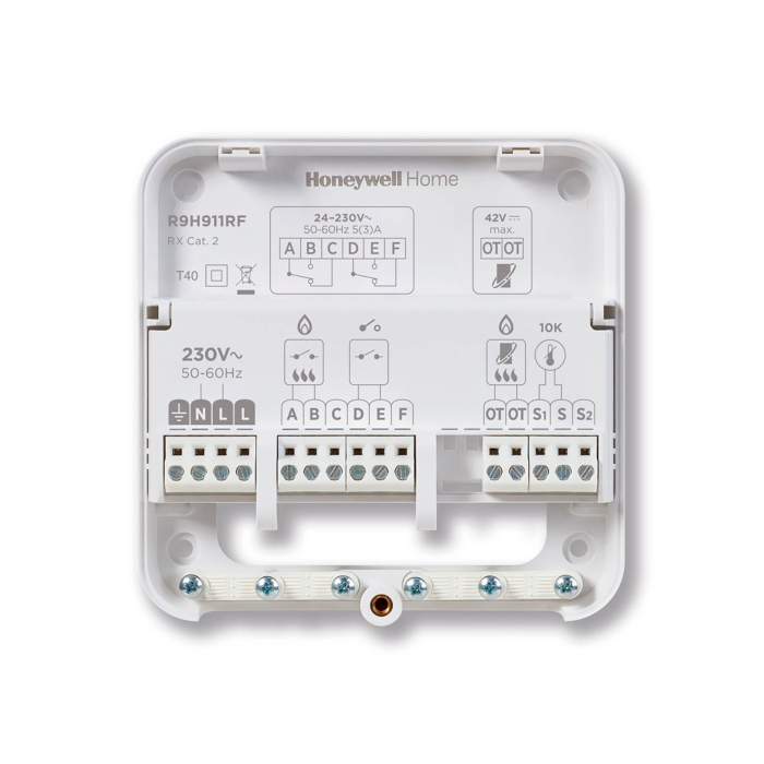 Honeywell R9H911RF3000 Home stuurmodule Aan/Uit en OpenTherm