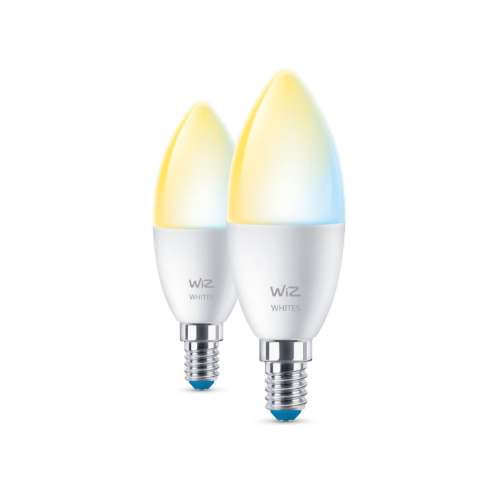 Wiz 929002448742 Warm tot Koelwit licht E14 C37 4,9W (2-pack)