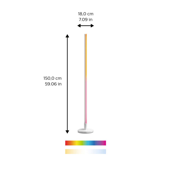 Wiz 929003212222 Pole vloerlamp 