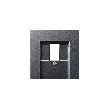 Gira 037628 Afdekking voor USB-voeding PD System 55 Antraciet