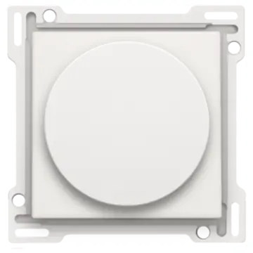 Niko 101-31000 afwerkingsset voor draaiknopdimmer of snelheidsregelaar, White
