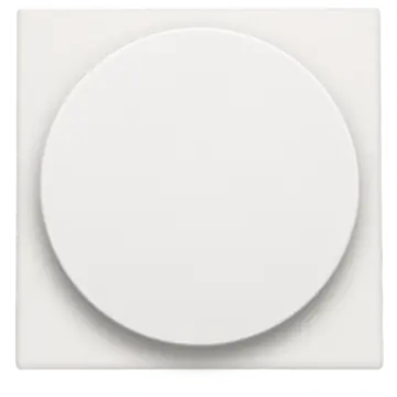 Niko 101-31003 afwerkingsset voor universele draaiknopdimmer plus of extentie, White