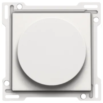 Niko 101-65936 afwerkingsset 1-2-3 voor draaischakelaar voor motoren, White