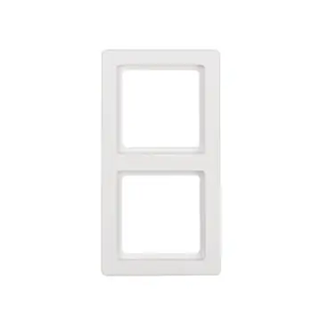 Berker 10126089 Q.1 Afdekraam 2-voudig, polarwit soft-finish