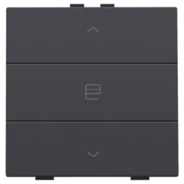 Niko 122-51033 Enkelvoudige motorbediening voor Niko Home Control Anthracite 