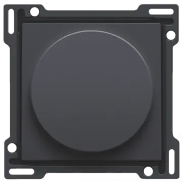 Niko 122-65937 afwerkingsset 0-1-2 voor draaischakelaar voor motoren, Anthracite
