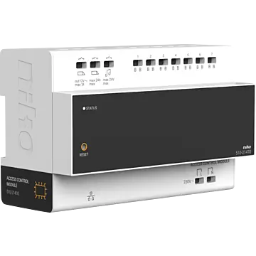 Niko 510-21410 DIN-rail controller voor videobuitenpost 2-draads Met geïntegreerde voeding