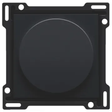 Niko 161-65937 afwerkingsset 0-1-2 voor draaischakelaar voor motoren, Black coated