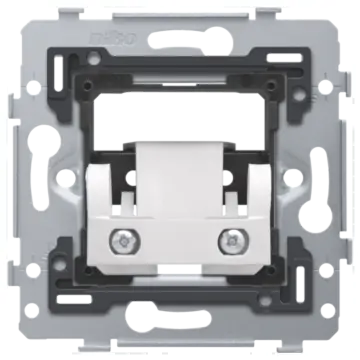 Niko 170-00900 Sokkel 71x71 voor blinde afsluitplaat met trekontlasting, voor schroefbevestiging, zonder klauwen