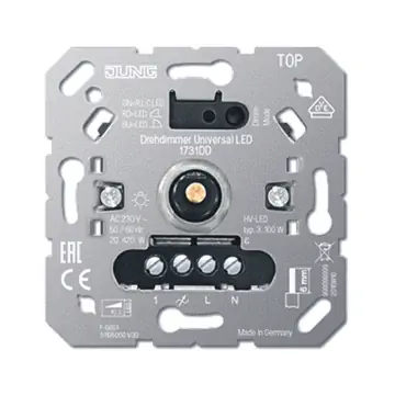 Jung 1731 DD Draaidimmer Universeel LED