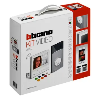 Bticino BT363911 AV Videokit kleur 1 DK - Linea 3000 + Classe 300 X13E 