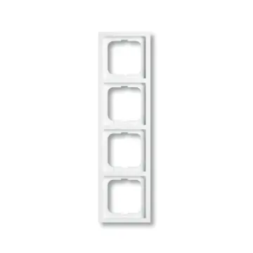  Busch-Jaeger 1724-184K Future Linear 4-voudig afdekraam Studiowit