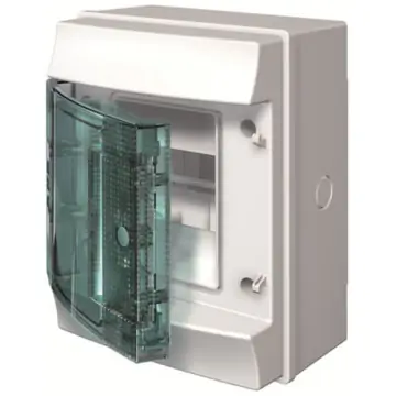 ABB 1SL1200A00 Mistral65 Verdeelkast Transparant 4 module