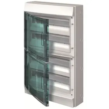 ABB 1SLM006505A1209 Mistral65 Verdeelkast Transparant 72 module