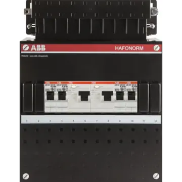 ABB 1SPF006901F0119 Groepenkast HAD3232-22 Hafonorm 4x achter 2x30mA, 1-f