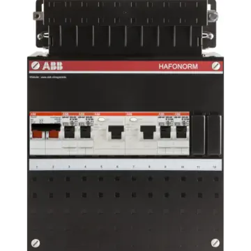 ABB 1SPF006905F0119 Groepenkast HAD3232-22+H42 Hafonorm 4x achter 2x30mA + HS, 1-f