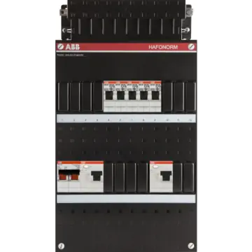 ABB 1SPF006905F0164 Groepenkast HAD3332-22+H42 Hafonorm 5x achter 2x 30mA + HS, 1-f