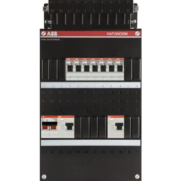 ABB 1SPF006905F0216 Groepenkast HAD3433-22+H42 Hafonorm 7x achter 2x 30mA + HS, 1-f