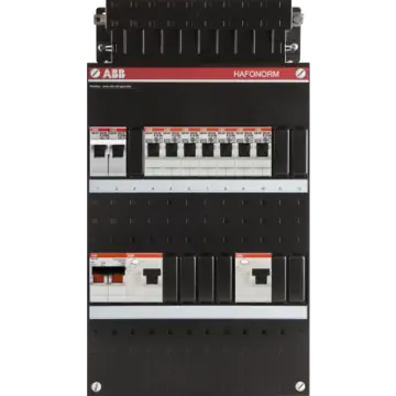 ABB 1SPF006907F0383 Groepenkast HAD3433-22FT+H42 Hafonorm 7x achter 2x 30mA + FT + HS, 1-f