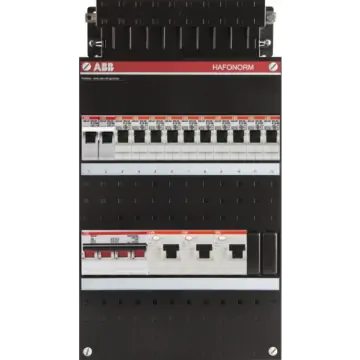 ABB 1SPF006905F0772 Groepenkast HAD343432-222F+H44 Hafonorm 10x achter 3x 30mA + F + HS, 3-f