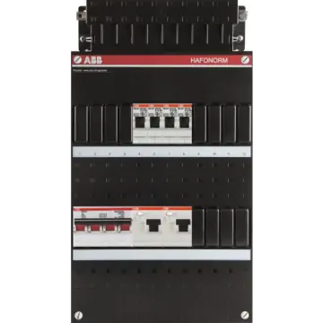 ABB 1SPF006905F1701 Groepenkast HAD3232-22+H44 Hafonorm 4x achter 2x 30mA + HS, 3-f