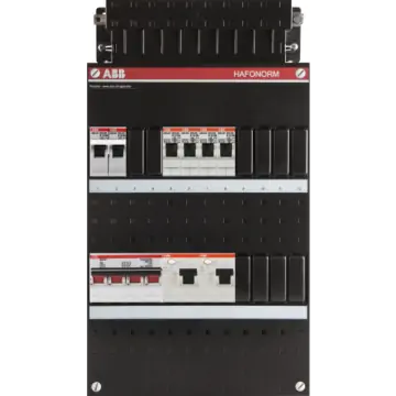 ABB 1SPF006905F1706 Groepenkast HAD3232-22F+H44 Hafonorm 4x achter 2x 30mA + F + HS, 3-f