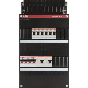 ABB 1SPF006905F1719 Groepenkast HAD3333-22+H44 Hafonorm 6x achter 2x 30mA + HS, 3-f