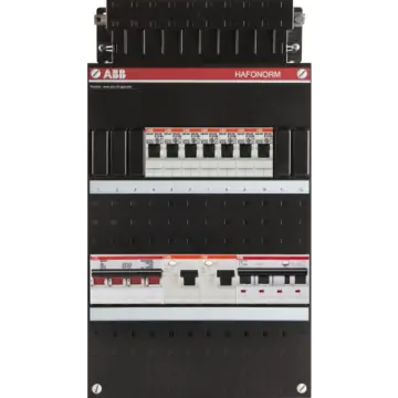 ABB 1SPF006905F1728 Groepenkast HAD3433-22+H44C Hafonorm 7x achter 2x 30mA + HS, + C, 3-f