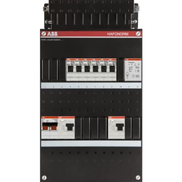 ABB 1SPF006905F0317 Groepenkast HAD3332-22F+H42 Hafonorm 5x achter 2x 30mA + F + HS, 1-f