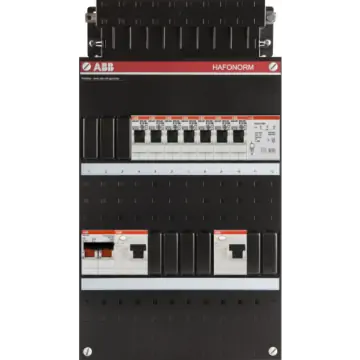 ABB 1SPF006907F0189 Groepenkast HAD3433-22T+H42 Hafonorm 7x achter 2x 30mA + T + HS, 1-f