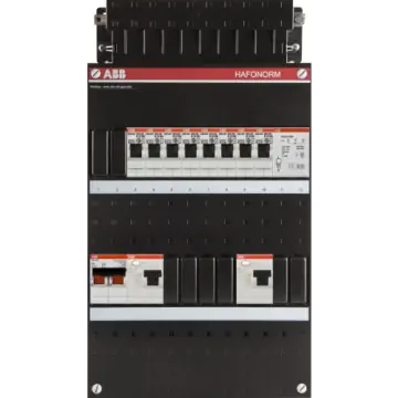 ABB 1SPF006907F0248 Groepenkast HAD3434-22T+H42 Hafonorm 8x achter 2x 30mA + T + HS, 1-f