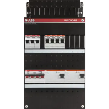 ABB 1SPF006909F0313 Groepenkast HAD3232-44K+H44 Hafonorm 4x achter 2x 30mA + K + HS, 3-f