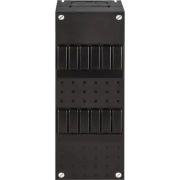 ABB 1SPF006964F0100 Hafonorm HNL leeg Hafonorm Lege kast incl DIN-rail 110 x 330 mm 6+6